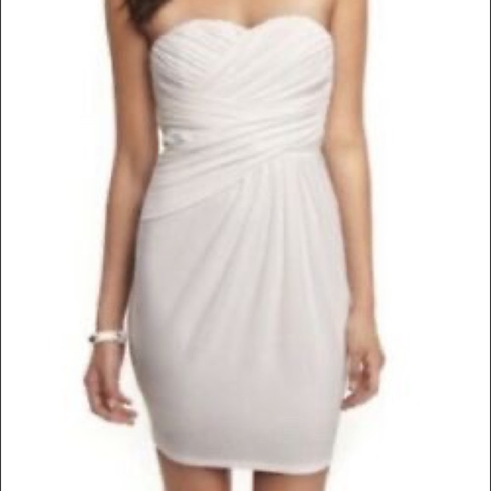 Sweetheart white dress